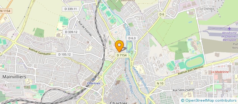 localisation de l'entreprise SASU BARBER VIP 28 à CHARTRES