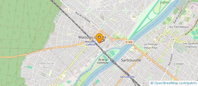 localisation de l'entreprise SASU BARIK HAFID  MAISONS-LAFFITTE