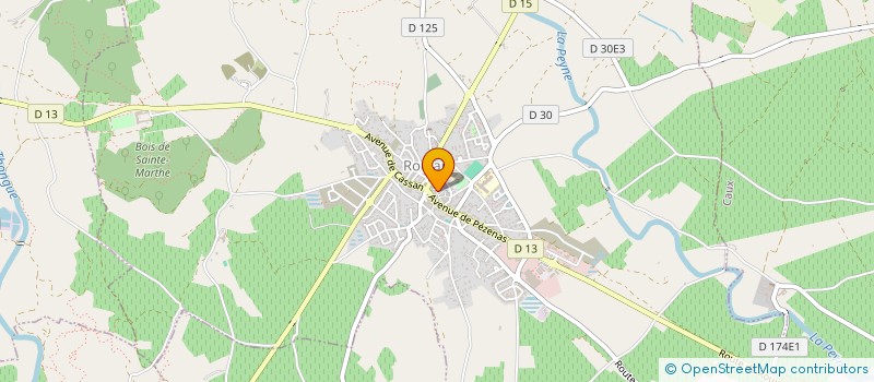 localisation de l'entreprise SASU BASIC AUTO 34 à ROUJAN