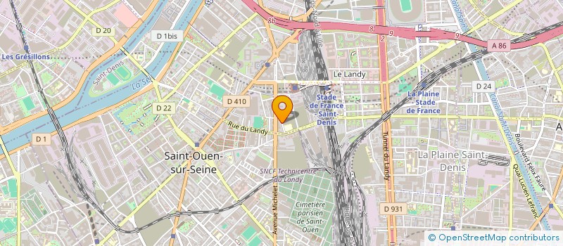 localisation de l'entreprise SASU BASILIQUE DE SAINT DENIS  SAINT-DENIS