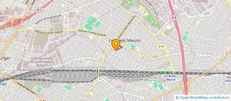 localisation de l'entreprise SASU BAT DODA à LE BLANC-MESNIL