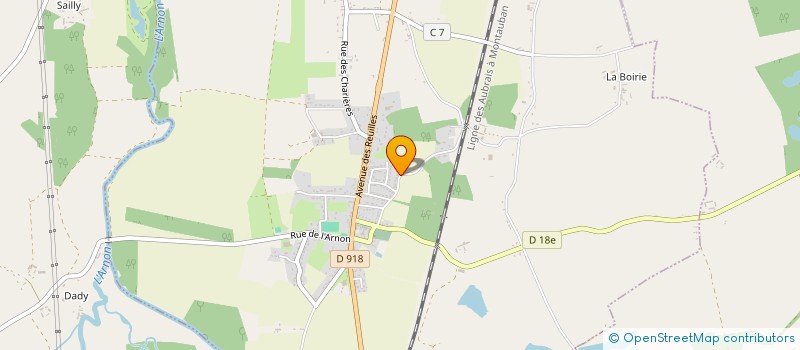 localisation de l'entreprise SASU BATI PROJET  MEREAU