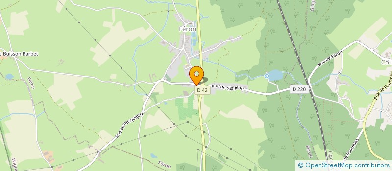 localisation de l'entreprise SASU BATI RENOV  FERON