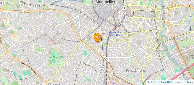 localisation de l'entreprise SASU BATI RENOV OCC 34 à MONTPELLIER