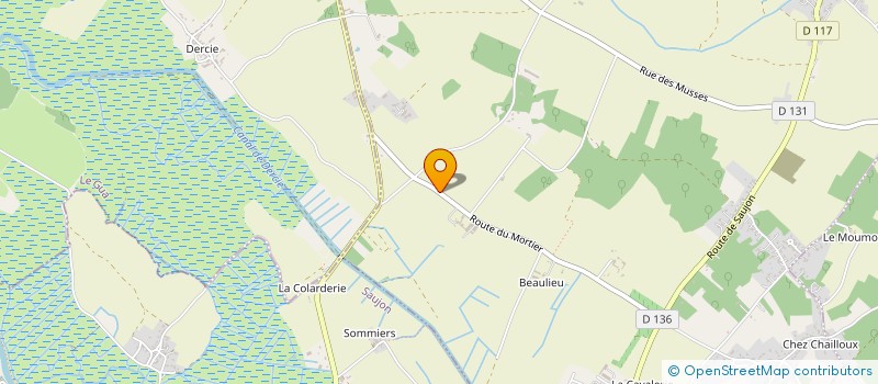 localisation de l'entreprise SASU BATIMENT SAINTONGEAIS  SABLONCEAUX