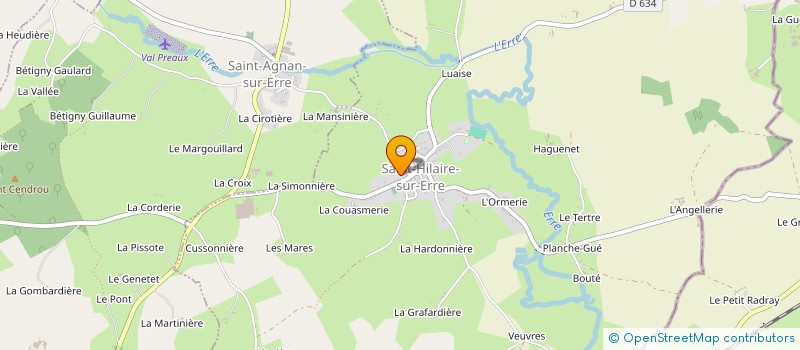 localisation de l'entreprise SASU BATTE DAVID à SAINT-HILAIRE-SUR-ERRE