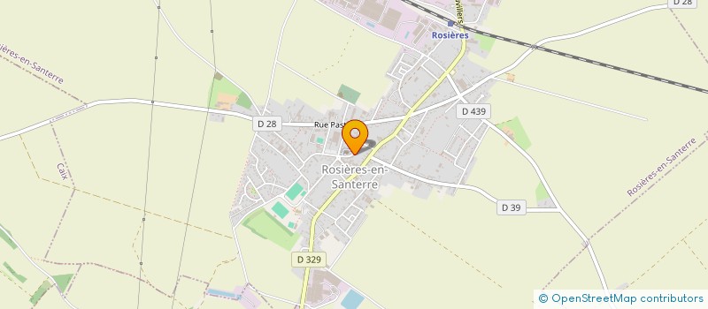 localisation de l'entreprise SASU BATTEUR  ROSIERES-EN-SANTERRE