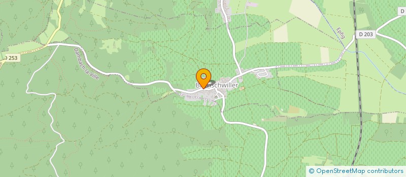 localisation de l'entreprise SASU BAUER MAURICE  BLIENSCHWILLER