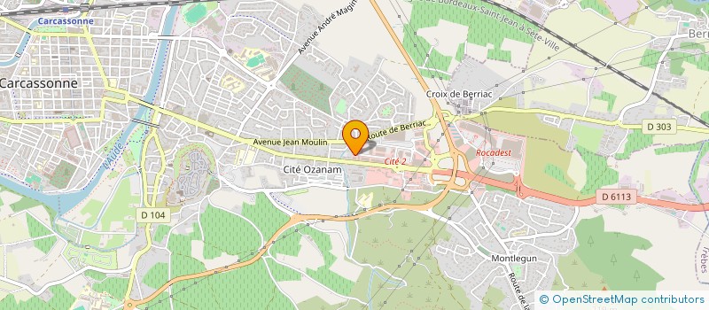 localisation de l'entreprise SASU BC 11 à CARCASSONNE
