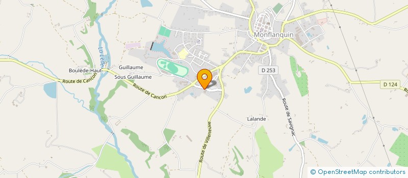 localisation de l'entreprise SASU BECKOU  MONFLANQUIN