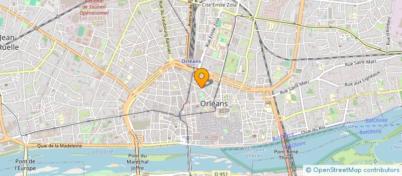localisation de l'entreprise SASU BEHANDI SERVICES  ORLEANS