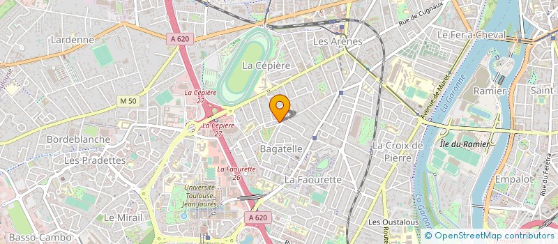 localisation de l'entreprise SASU BENGOUA à TOULOUSE