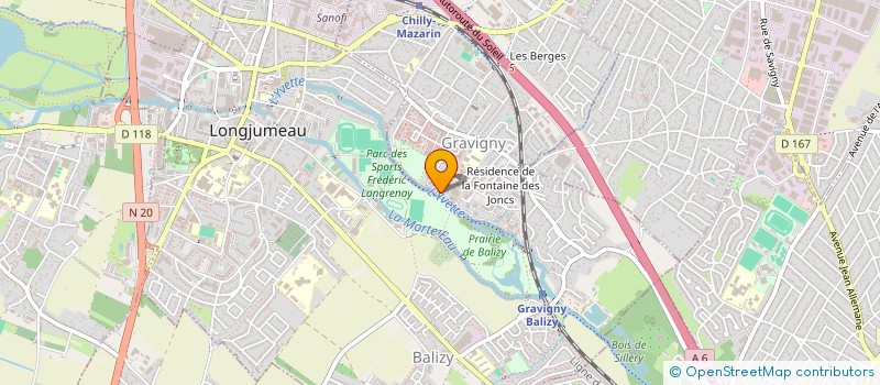 localisation de l'entreprise SASU BERNA AND SON  CHILLY-MAZARIN