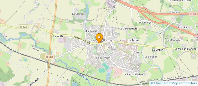 localisation de l'entreprise SASU BEST BARBER  VEZIN-LE-COQUET