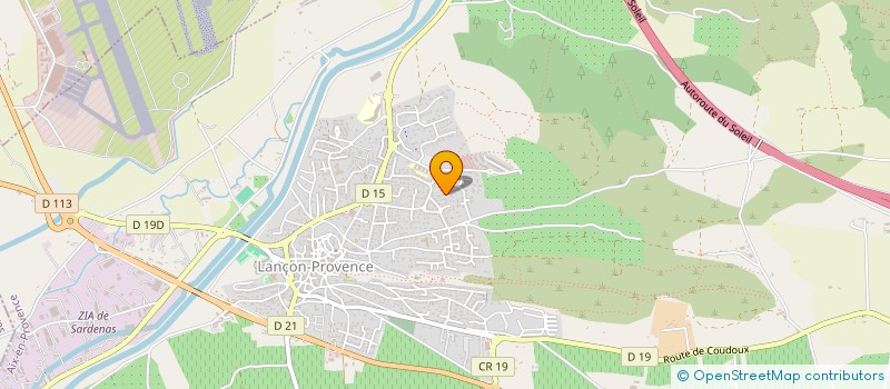 localisation de l'entreprise SASU BF 16  LANCON-PROVENCE