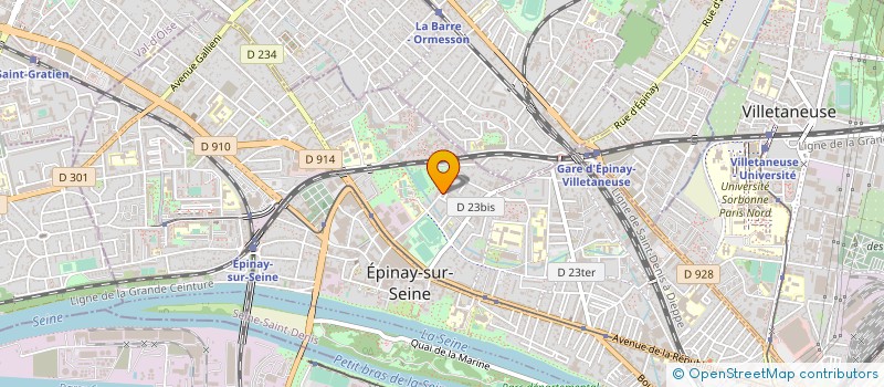 localisation de l'entreprise SASU BLACKJETS VTC à EPINAY-SUR-SEINE