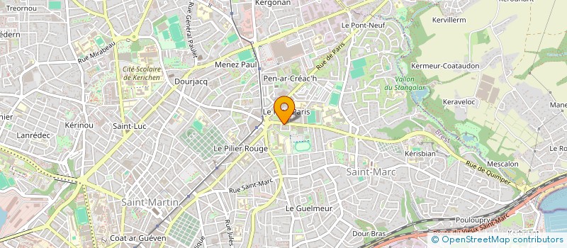 localisation de l'entreprise SASU BLUKER à BREST