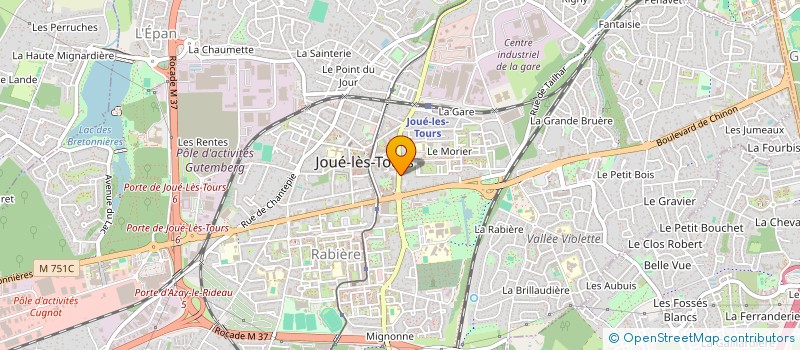 localisation de l'entreprise SASU BM CONSULT  JOUE-LES-TOURS