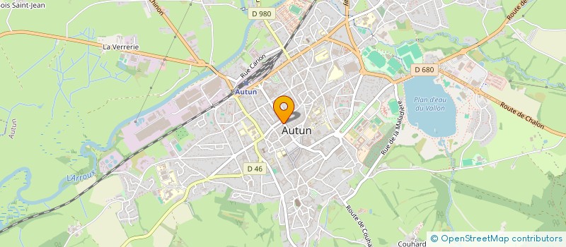 localisation de l'entreprise SASU BMS  AUTUN