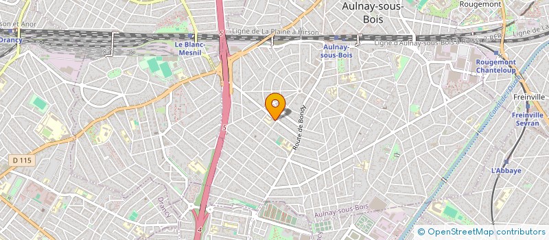 localisation de l'entreprise SASU BNA CONCEPT à AULNAY-SOUS-BOIS