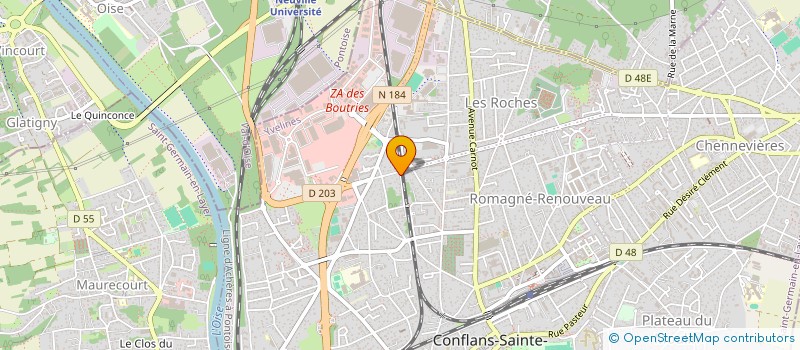 localisation de l'entreprise SASU BOGLIONI  CONFLANS-SAINTE-HONORINE