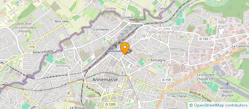 localisation de l'entreprise SASU BONNES AFFAIRES à ANNEMASSE