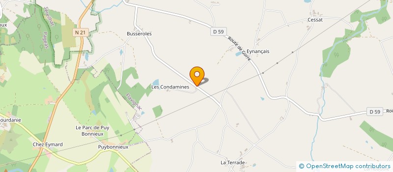 localisation de l'entreprise SASU BONNET à LES CARS