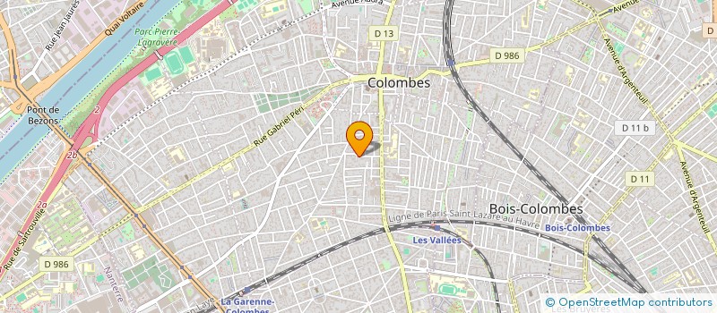 localisation de l'entreprise SASU BORHAN CHLINDI à COLOMBES