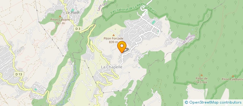 localisation de l'entreprise SASU BOULANGERIE DUNES  LES AVIRONS