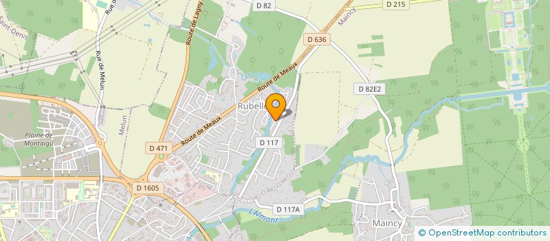 localisation de l'entreprise SASU BOURGEOIS  RUBELLES