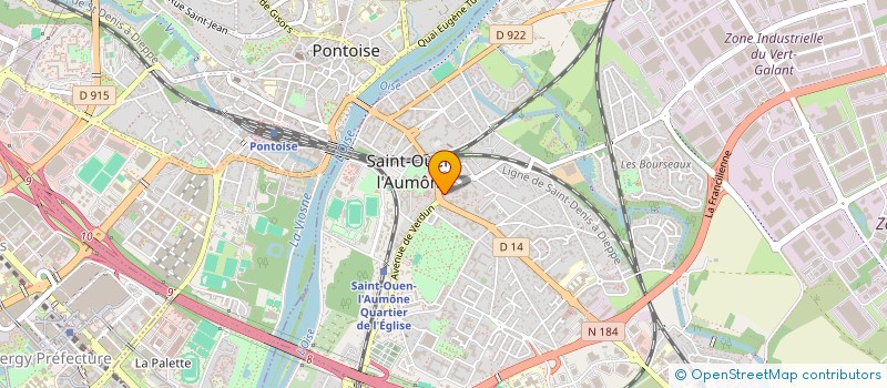 localisation de l'entreprise SASU BOUTON D'OR  SAINT-OUEN-L'AUMONE