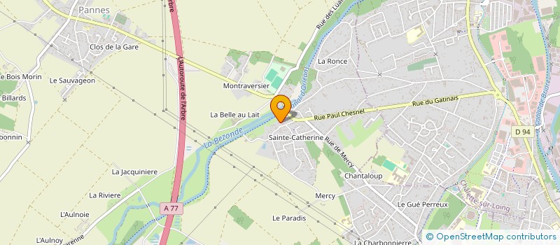 localisation de l'entreprise SASU BRAV SECURITE PRIVEE à CHALETTE-SUR-LOING
