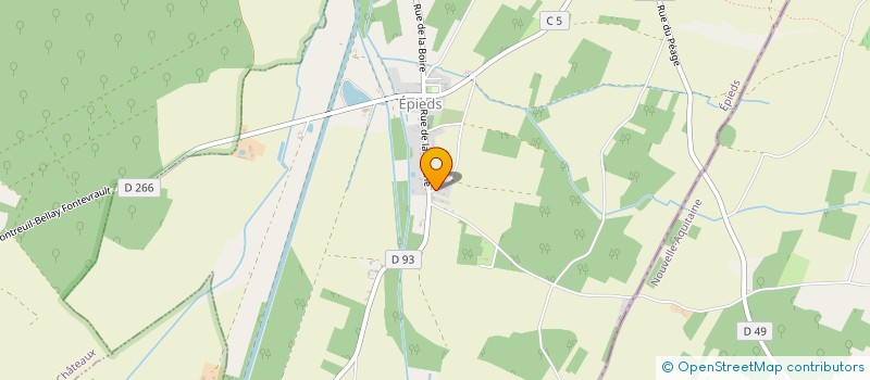 localisation de l'entreprise SASU BROCHAIN  EPIEDS