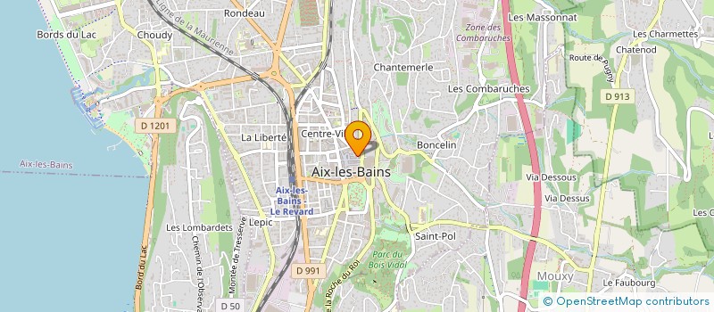 localisation de l'entreprise SASU BROISIN à AIX-LES-BAINS