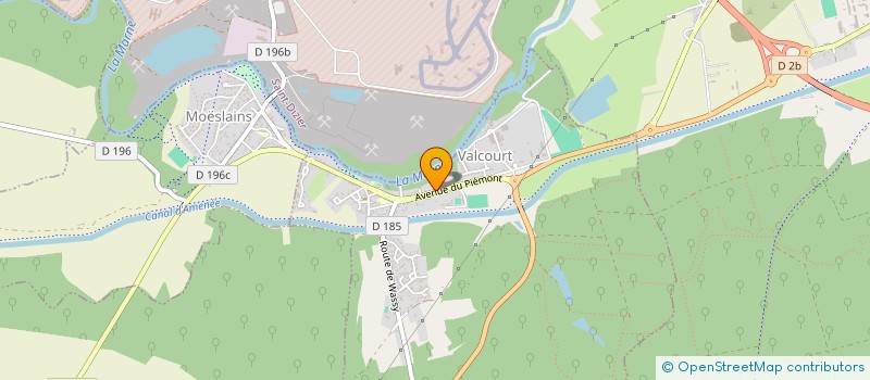 localisation de l'entreprise SASU BRUNO HENRIONNET à VALCOURT