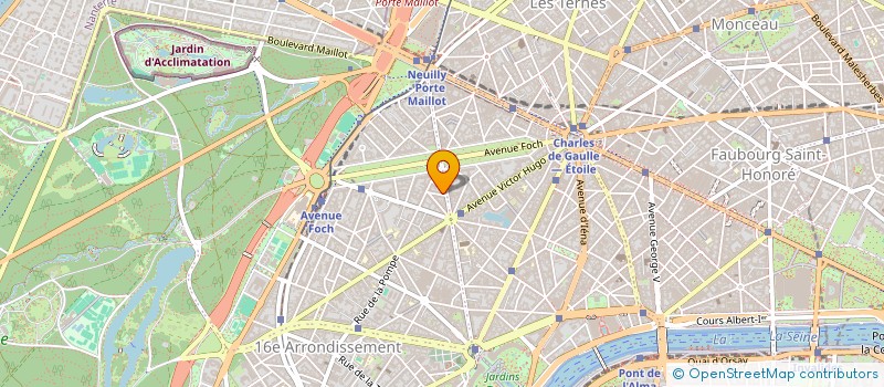 localisation de l'entreprise SASU BRUNO JAIS GROUP  PARIS