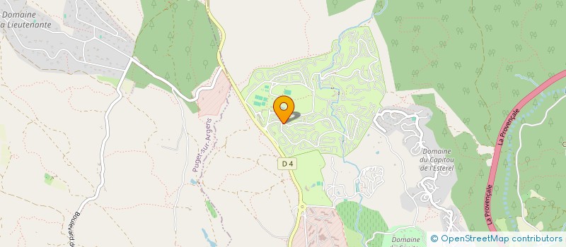 localisation de l'entreprise SASU BS FIBER à FREJUS