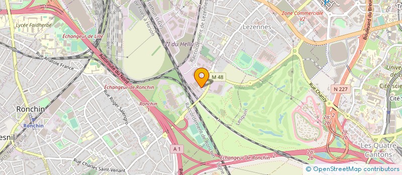 localisation de l'entreprise SASU BT 'ETANCHE  RONCHIN