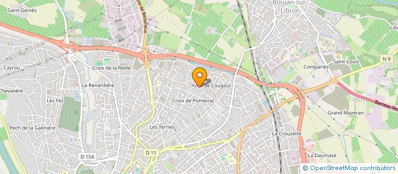localisation de l'entreprise SASU BTM SECURITE à BEZIERS