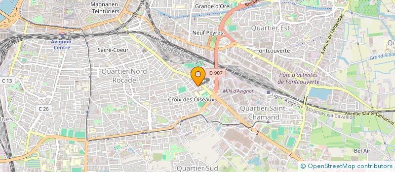 localisation de l'entreprise SASU BTP SAIDI  AVIGNON