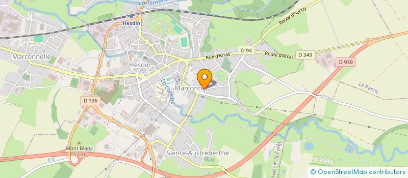 localisation de l'entreprise SASU BUREAU DES 7 VALLEES  HUBY-SAINT-LEU