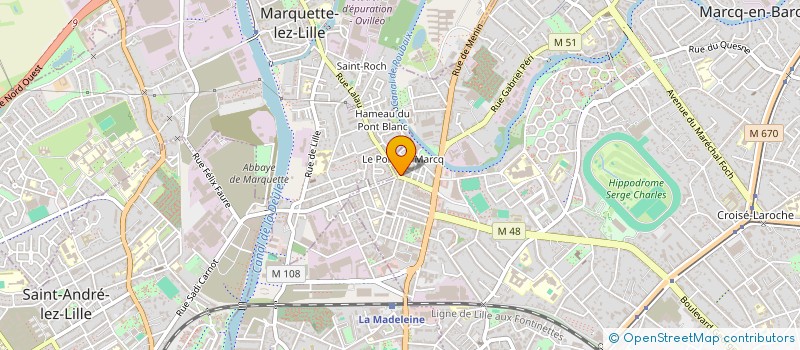 localisation de l'entreprise SASU BURGER EVOLUTION à MARCQ-EN-BARŒUL