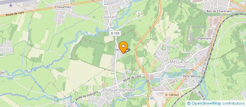 localisation de l'entreprise SASU C B BALI FACADES à CHILLY-LE-VIGNOBLE