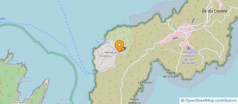 localisation de l'entreprise SASU CABO VERDE  HYERES