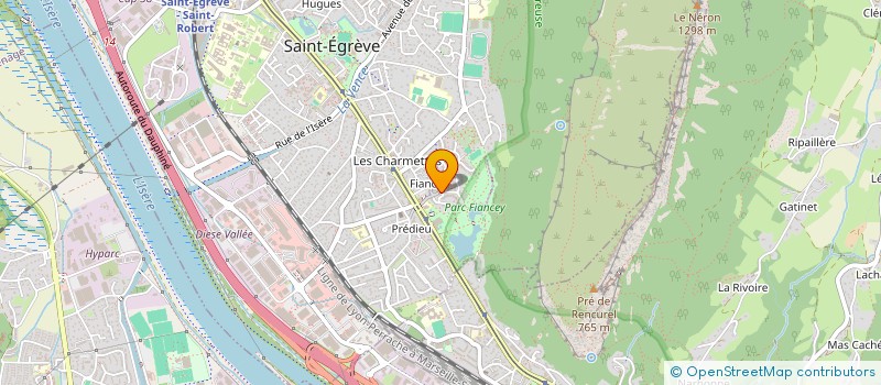 localisation de l'entreprise SASU CACTUS ENERGIE  SAINT-EGREVE