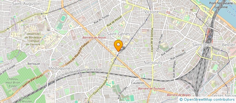 localisation de l'entreprise SASU CAMELLIA INVEST  BORDEAUX