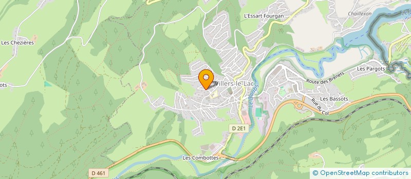 localisation de l'entreprise SASU CAPELLI  L'HOPITAL-DU-GROSBOIS