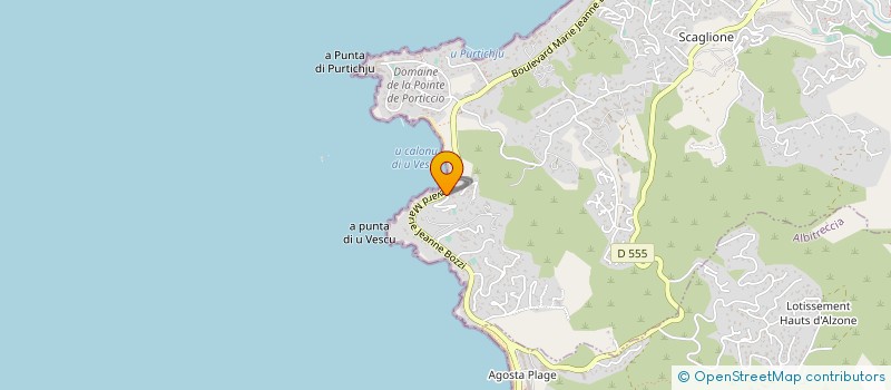 localisation de l'entreprise SASU CAPUS RENOV à GROSSETO-PRUGNA