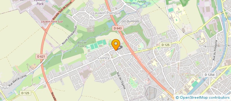 localisation de l'entreprise SASU CARON CONSEILS  CUINCY