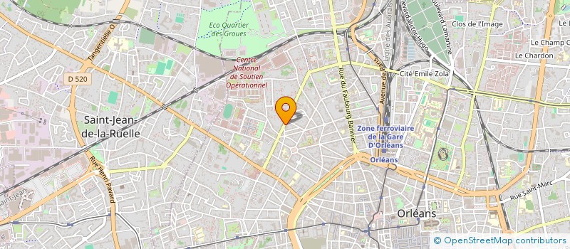 localisation de l'entreprise SASU CAVAILLE HOLDING à ORLEANS